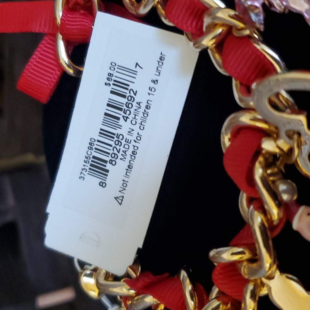 Betsey Johnson Christmas Holiday Bracelet - Picture 6 of 7